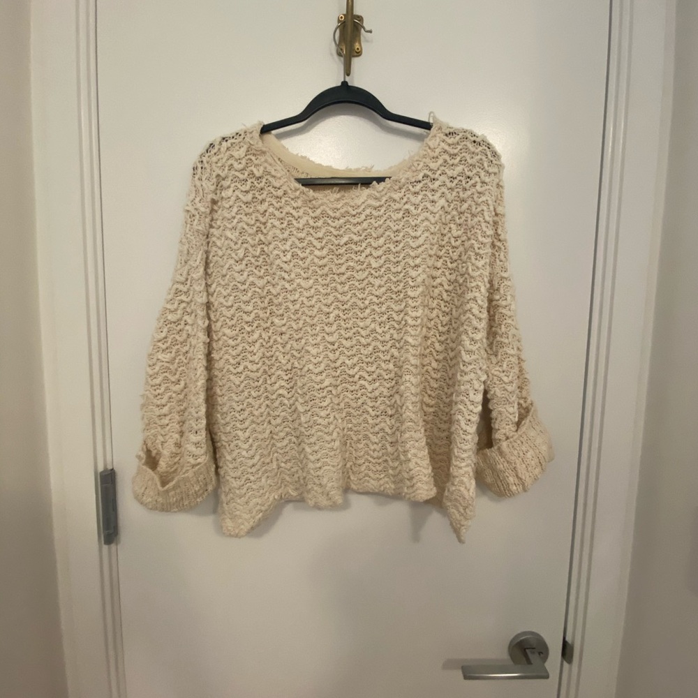 Free People Chunky Knit Sweater